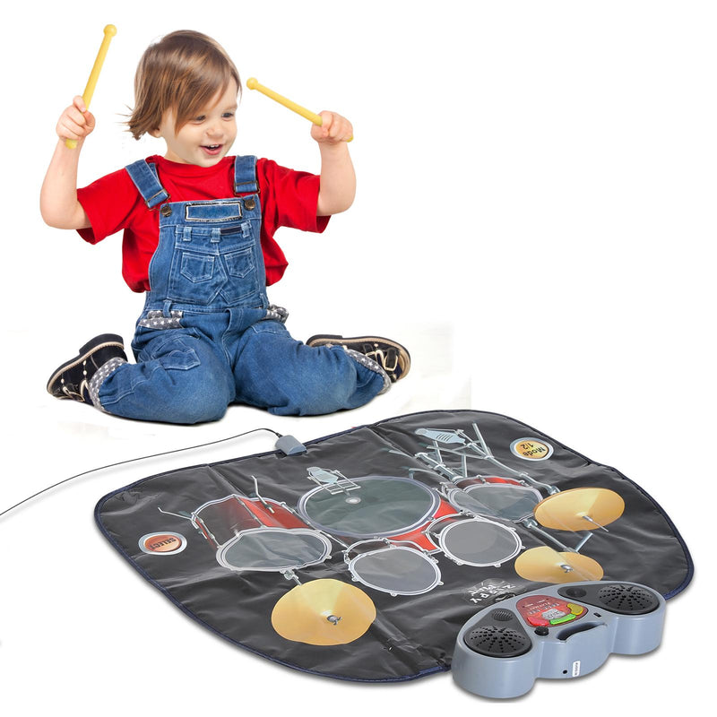 Tappeto Gioco Musicale per Bambini con Bacchette e Microfono 
