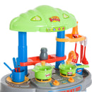 Cucina Giocattolo per Bambini Blu e Grigio 