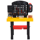 Banco da Lavoro Officina Giocattolo Giallo e Nero 