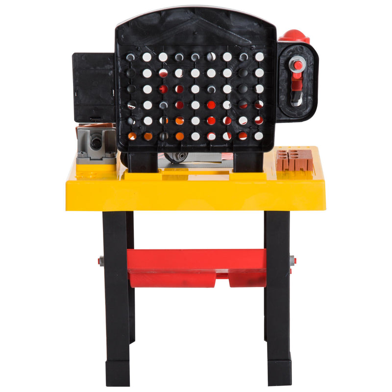 Banco da Lavoro Officina Giocattolo Giallo e Nero 