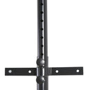 Supporto per Sacco da Boxe 40x63x81 cm da Parete Max 100 kg  Nero