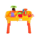 Set Gioco 32 pezzi con Tavolo Sedia Castello Formine 