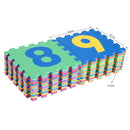 Tappeto Puzzle da Gioco per Bambini 28 Tessere 31x31 cm 