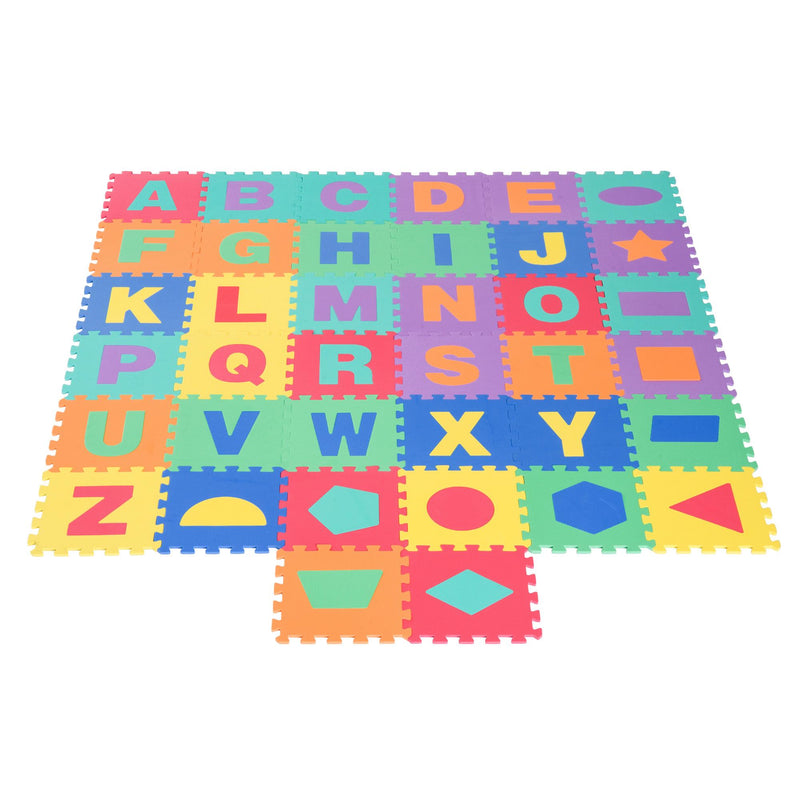 Tappeto Puzzle da Gioco per Bambini 38 Tessere 31x31 cm 