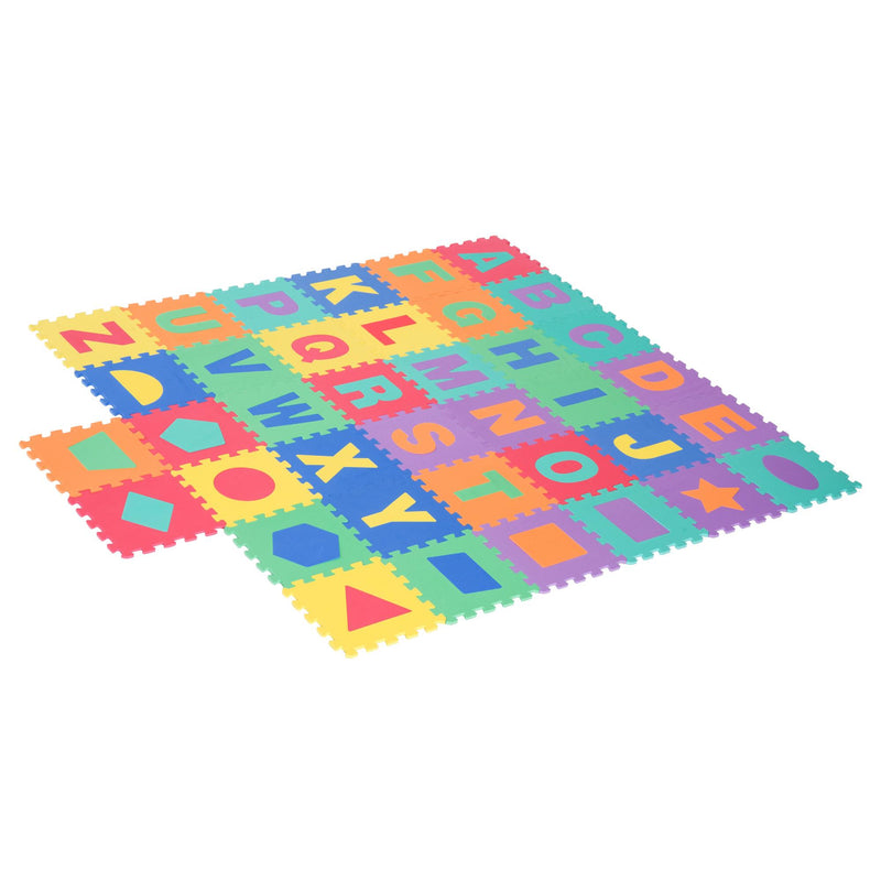 Tappeto Puzzle da Gioco per Bambini 38 Tessere 31x31 cm 