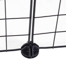 Box per Animali nero 106x73x36 cm 