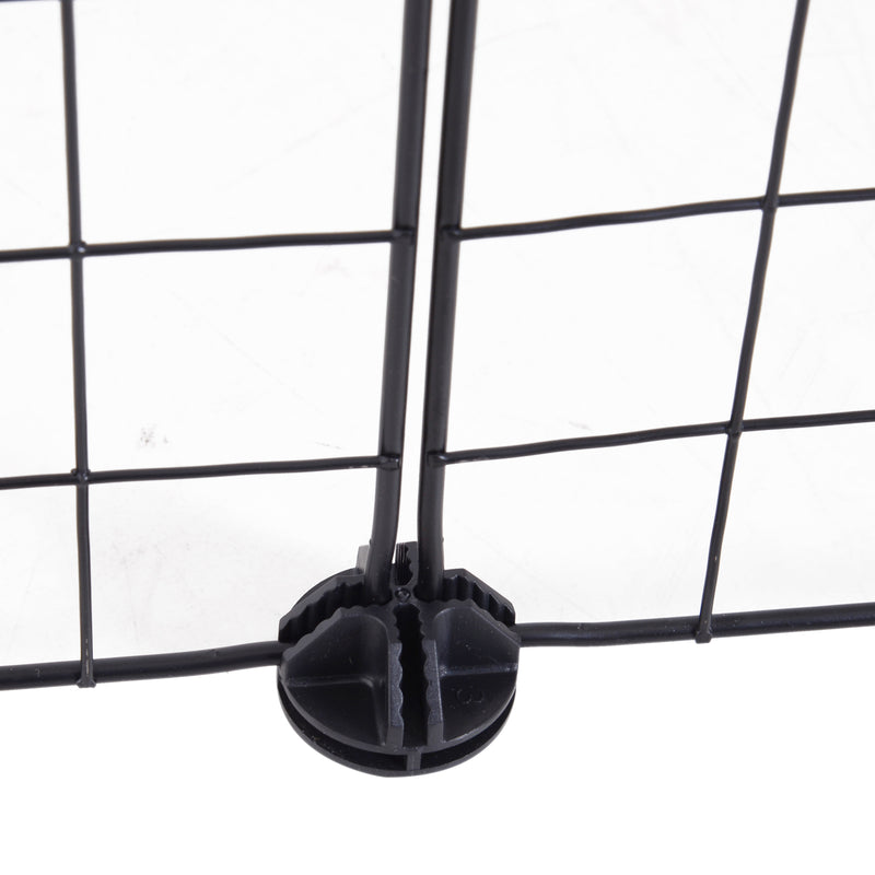 Box per Animali nero 106x73x36 cm 