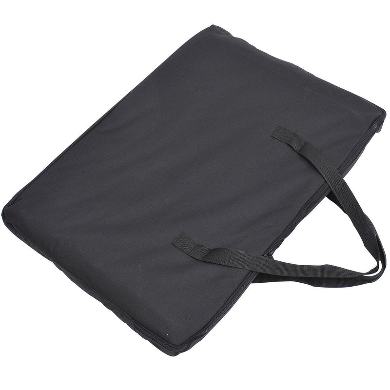 Box per Animali Domestici Pieghevole Nero e Crema 114x48x58 cm 