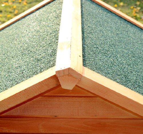 Conigliera Gabbia in Legno per Conigli e Animali Domestici 130x52x98.5 cm 