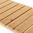 Orto Urbano Pensile in Legno con 8 Griglie e Ripiano Inferiore 120x60x81 cm 