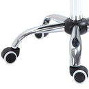 Sgabello Estetista Girevole da Salone Altezza Regolabile in Similpelle Nero 50x54x66-78 cm 