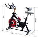 Spin Bike Cyclette per Spinning Professionale 105x45x95 cm 
