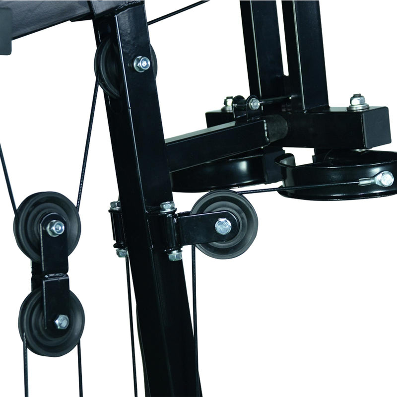 Stazione Fitness Multifunzione per Allenamento Professionale in Acciaio 