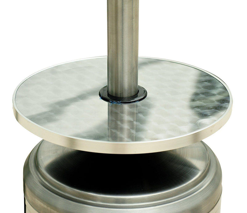 Stufa da Esterno Fungo a Gas in Acciaio Inox Patio Heater 