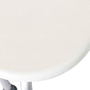 Sgabello per doccia bagno altezza regolabile antiscivolo bianco 