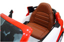 Macchina Elettrica per Bambini 12V Smart Fortwo Cabrio Bianca