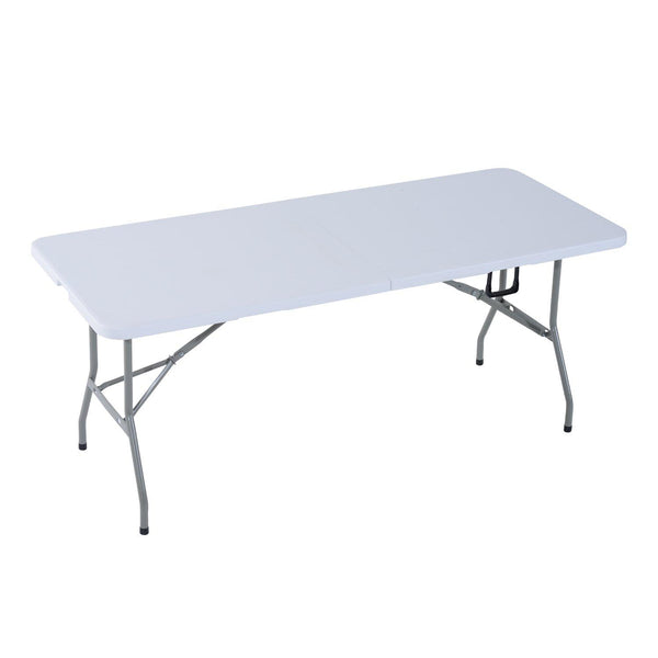 acquista Tragbarer klappbarer Picknick-Campingtisch wiederverschließbar im PE-Koffer 180x74x74 cm