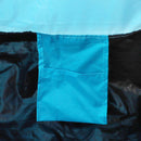 Tenda Igloo da Campeggio 6 Persone 500x300x200 cm Blu e Grigio 