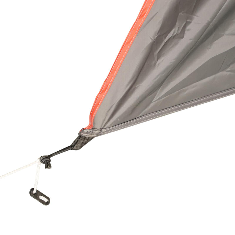 Tenda da campeggio per 4-6 persone blu e grigio 500x320x195 cm 