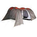 Tenda da campeggio per 4-6 persone blu e grigio 500x320x195 cm 