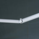 Tenda da Sole Avvolgibile a Parete 3.65x2.5m in Poliestere Grigio 