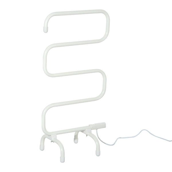 Elektrischer Handtuchwärmer 100W Weiß 50x30x95 cm acquista