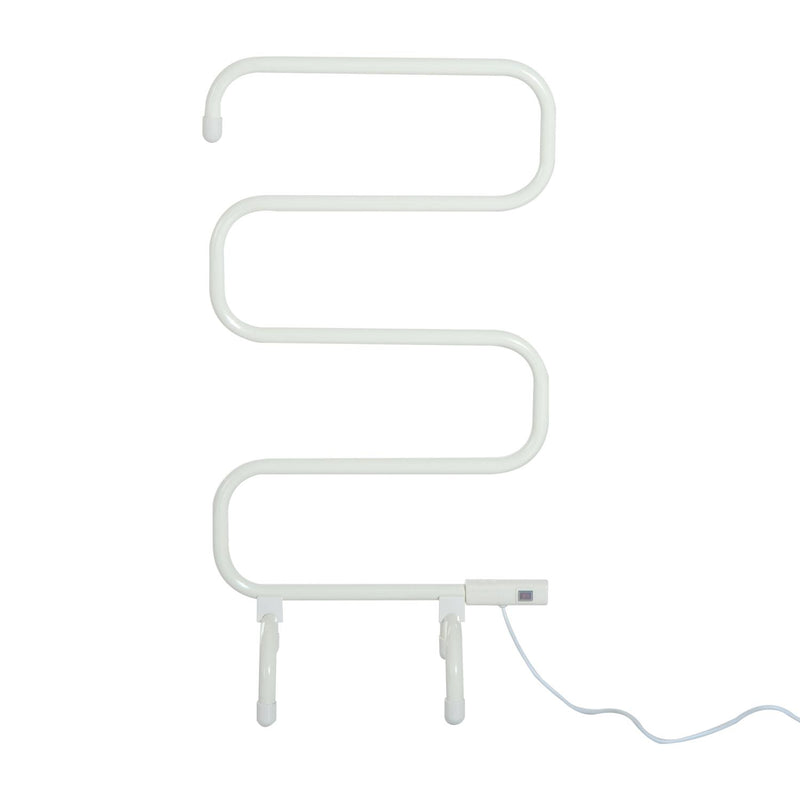 Scaldasalviette Elettrico 100W Bianco 50x30x95 cm 