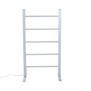 Scaldasalviette Stendino Elettrico in Lega d'Alluminio 100W 58x39x105 cm 