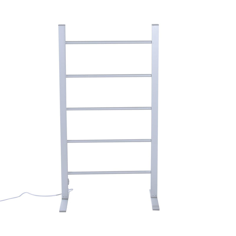 Scaldasalviette Stendino Elettrico in Lega d'Alluminio 100W 58x39x105 cm 
