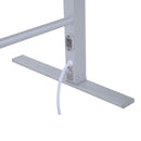 Scaldasalviette Stendino Elettrico in Lega d'Alluminio 100W 58x39x105 cm 