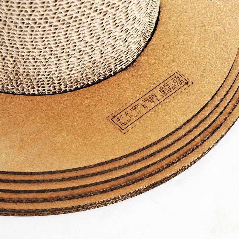 Struttura Tiragraffi in Cartone Ondulato Erba Gatta Ø39x38.5 cm 