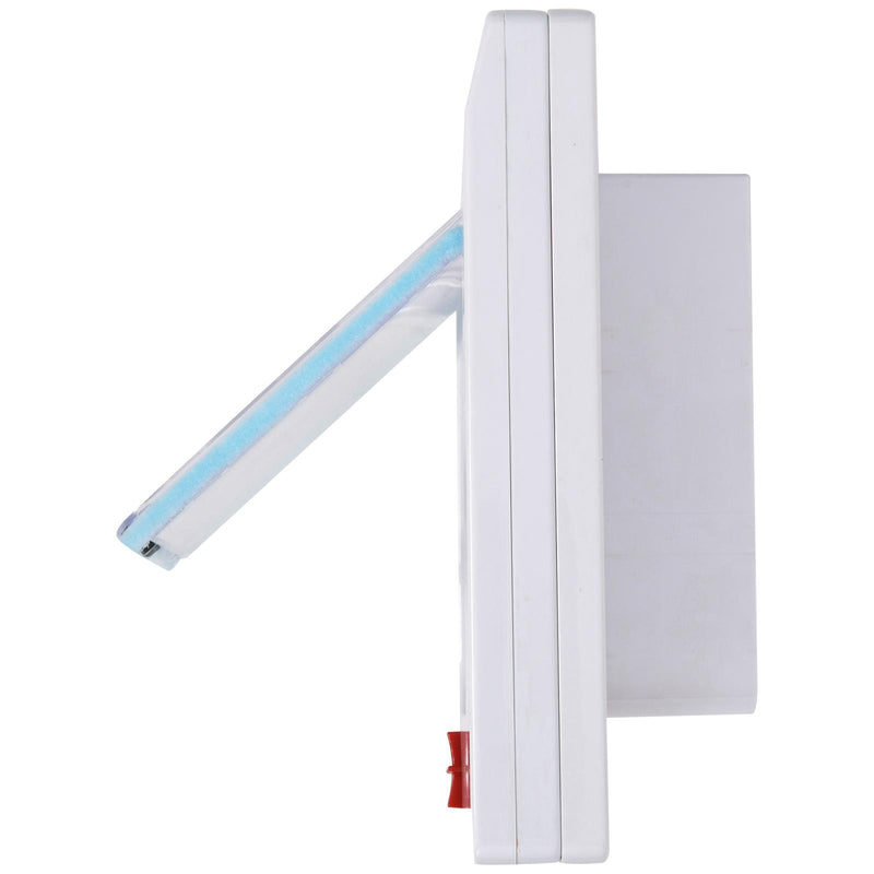 Gattaiola Porta Basculante Controllabile per Gatti Bianco 23x24x9 cm 