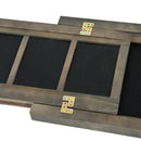 Rampa Pieghevole per Cani in Legno con Rivestimento Antiscivolo 165x43 cm 