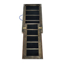 Rampa Pieghevole per Cani in Legno con Rivestimento Antiscivolo 165x43 cm 