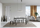 Tavolo Allungabile 120-380x90x77 cm Everyday Evolution Cemento