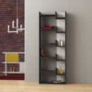 Libreria 60,5x22x162,5 cm Oppa antracite bianco