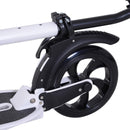 Monopattino per Ragazzi Pieghevole Regolabile 95-105 cm Bianco e Nero 