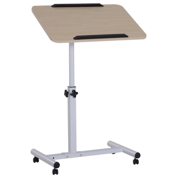 prezzo Kippbarer Arbeitstisch aus Holz und Metall 60x40x64-90 cm