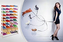 Scarpiera Salvaspazio 40 paia 72x25x140 cm organizer per ripostiglio