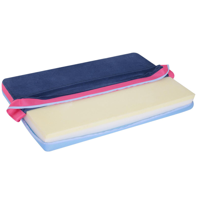 Materassino per Cani in Memory Foam 88x56x10 cm  Double Face Blu