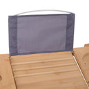 Vassoio Allungabile da Vasca da Bagno in Legno di Bambù 73.5-108Lx23x6 cm  Wood