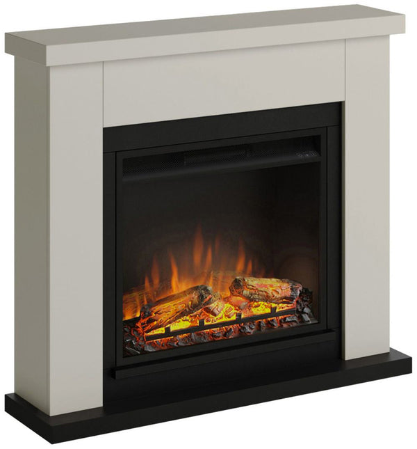 online Elektrischer Bodenkamin Flammeneffekt 1500W Tagu Frode Hellbeige