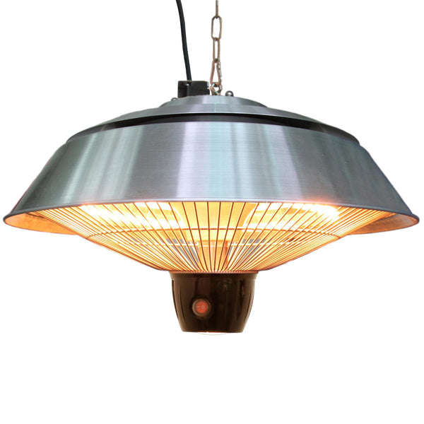 sconto Outdoor-Ofen 1500 W Elektrische Hängelampe mit Fernbedienung