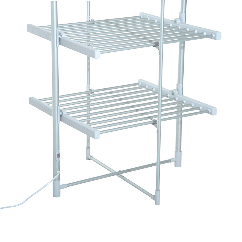 Stendibiancheria Elettrico Verticale Riscaldato 300W 