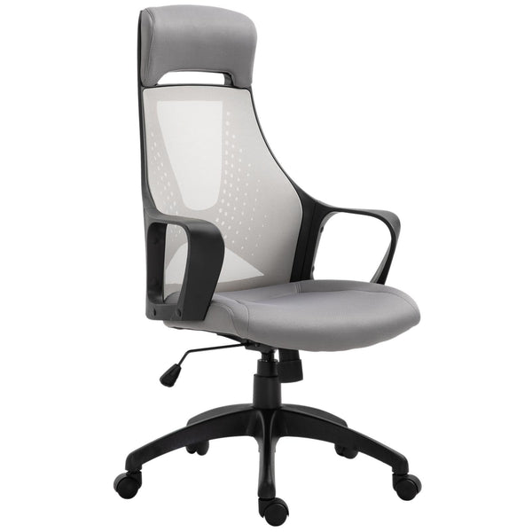 Mesh Presidential Ergonomischer Bürostuhl mit Lordosenstütze Grau sconto