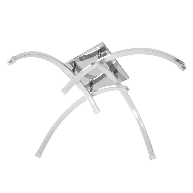 Plafoniera con 4 Bracci a Led 36W Luce Calda Rizzetti