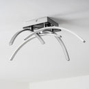 Plafoniera con 4 Bracci a Led 36W Luce Calda Rizzetti