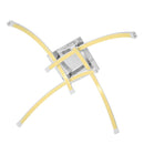 Plafoniera con 4 Bracci a Led 36W Luce Calda Rizzetti