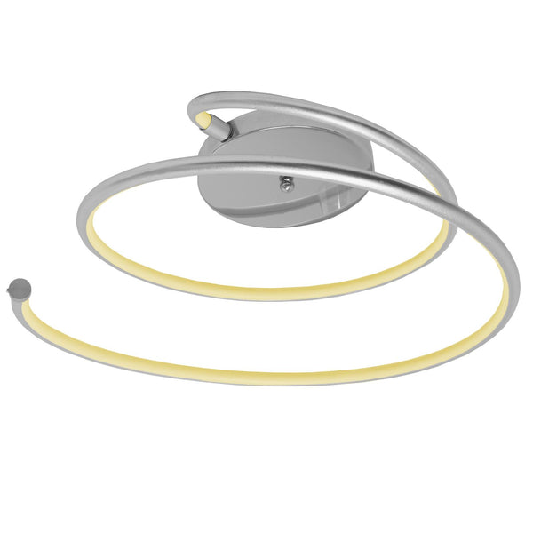 prezzo Rizzetti Spiral Led Deckenleuchte 22W Warmes Licht