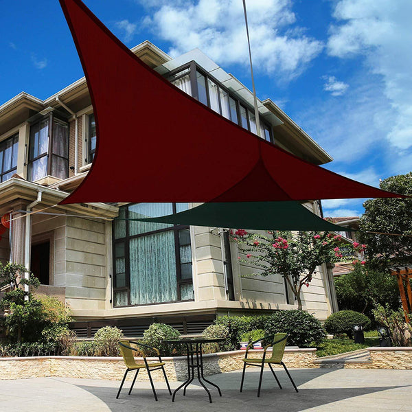 online Rizzetti Amaranth dreieckiges Gartensegel-Vorzelt, verschiedene Größen